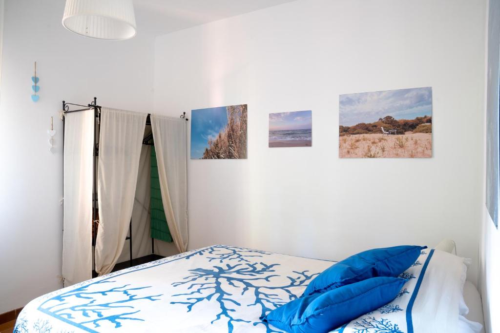 Postel nebo postele na pokoji v ubytování Villa Dan-Rooms in Monopoli