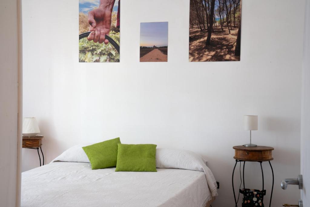 Postel nebo postele na pokoji v ubytování Villa Dan-Rooms in Monopoli