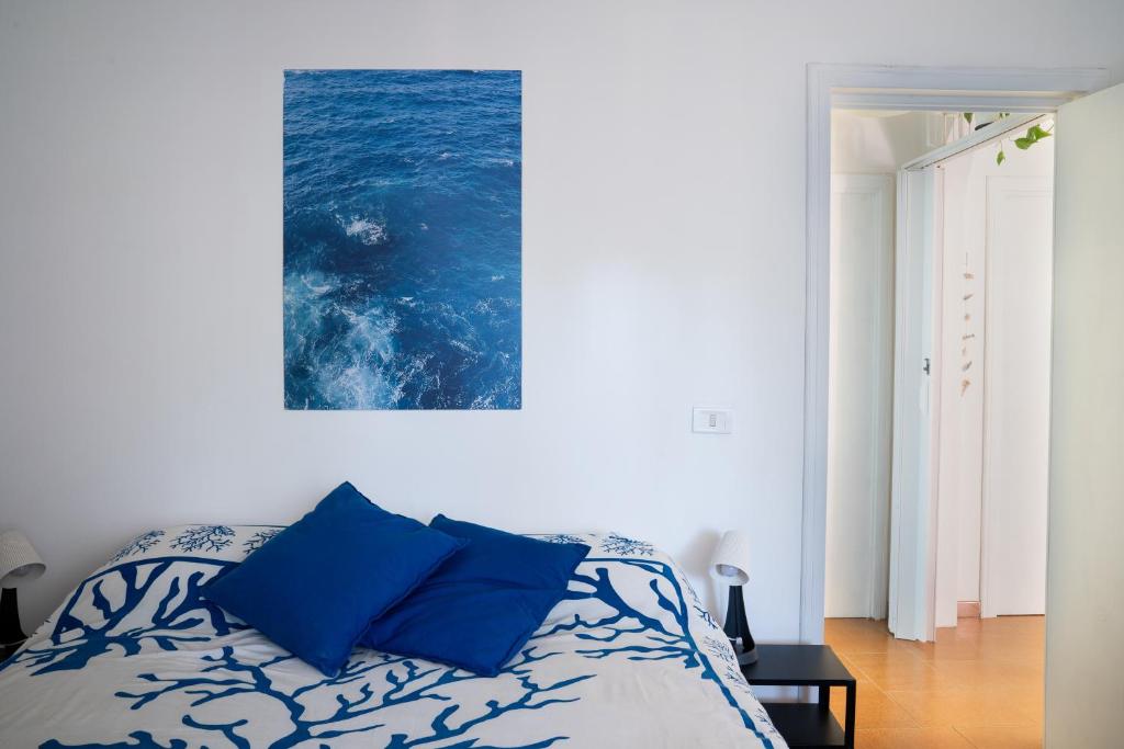 Postel nebo postele na pokoji v ubytování Villa Dan-Rooms in Monopoli