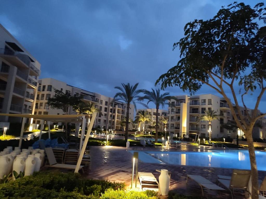 Bazén v ubytování Studio For Rent In Marassi nebo v jeho okolí
