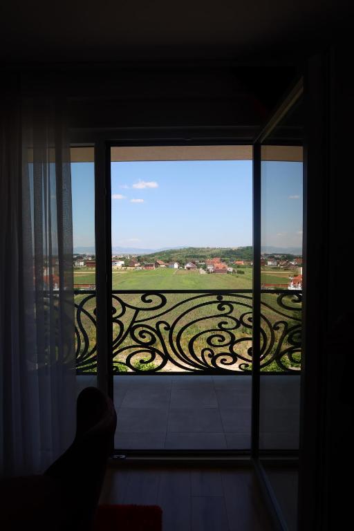 Balkón nebo terasa v ubytování Andoena Resort