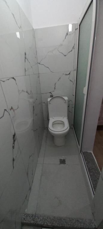 Koupelna v ubytování Illyrian room