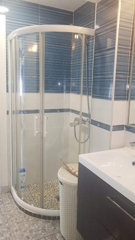 Kúpeľňa v ubytovaní Balandra Flat