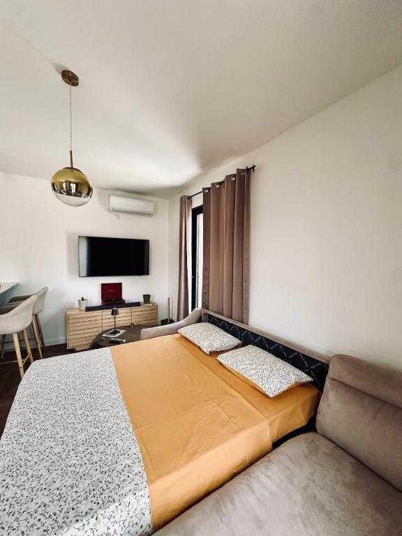 Postel nebo postele na pokoji v ubytování Adriatic Dream