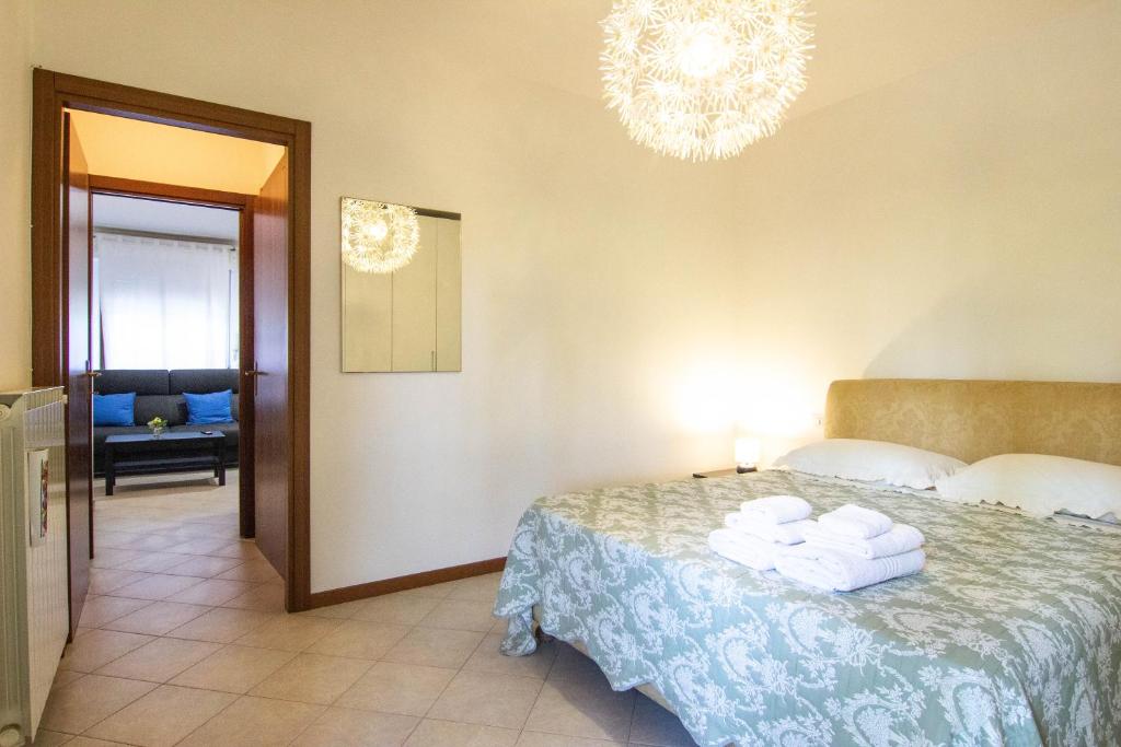 Ένα ή περισσότερα κρεβάτια σε δωμάτιο στο Daniel's House