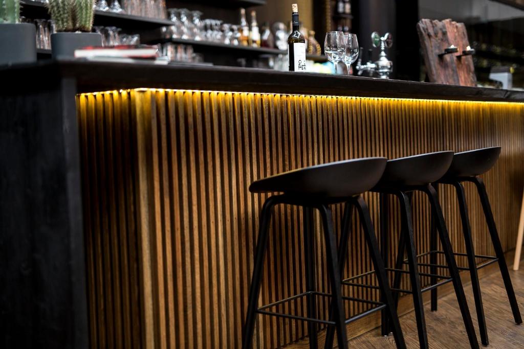 Lounge nebo bar v ubytování Hotel Lautrup Park