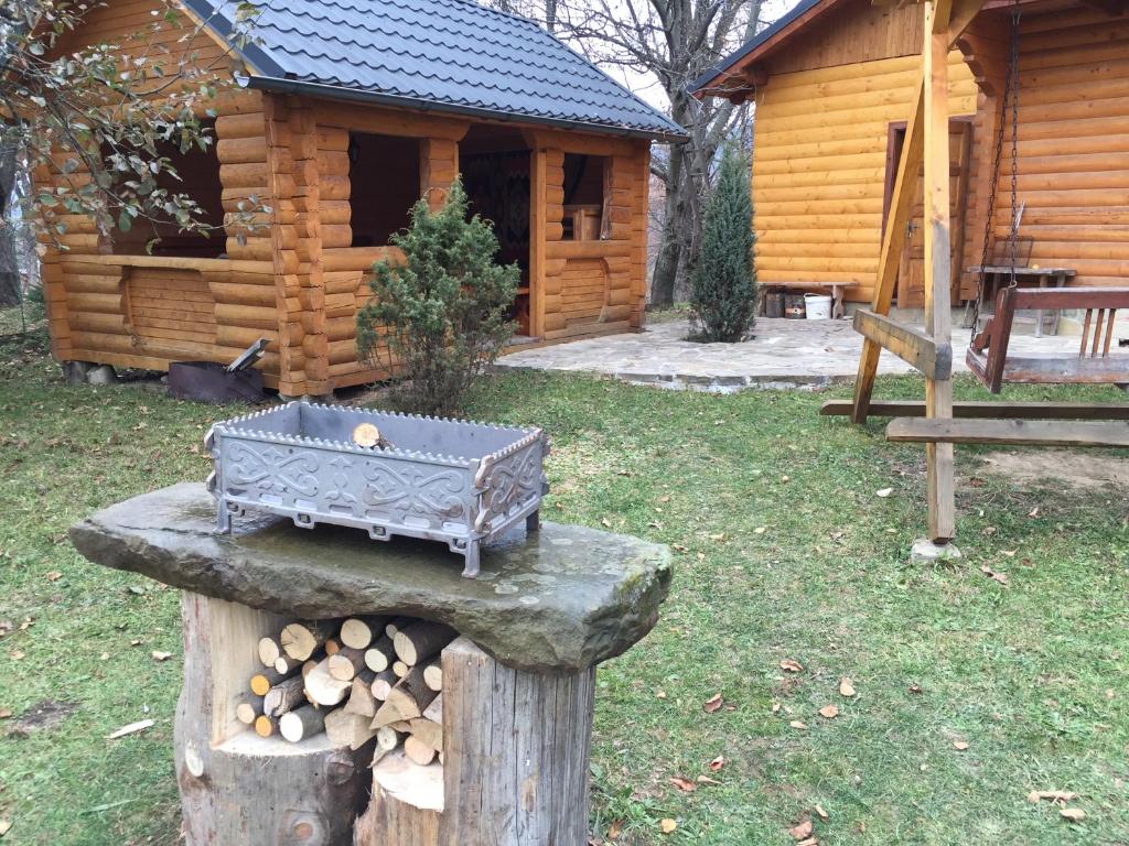 Zahrada ubytování Villa PidStromom