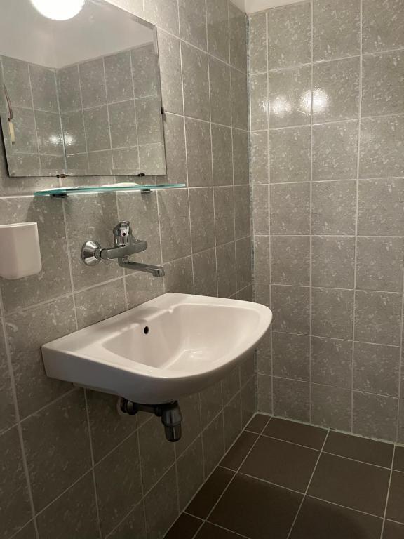 A bathroom at Paunovi Guest House