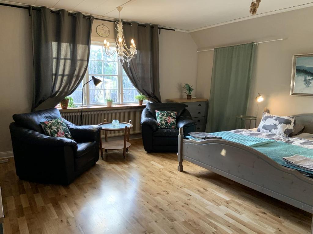 Posezení v ubytování Villa Linneryd 1