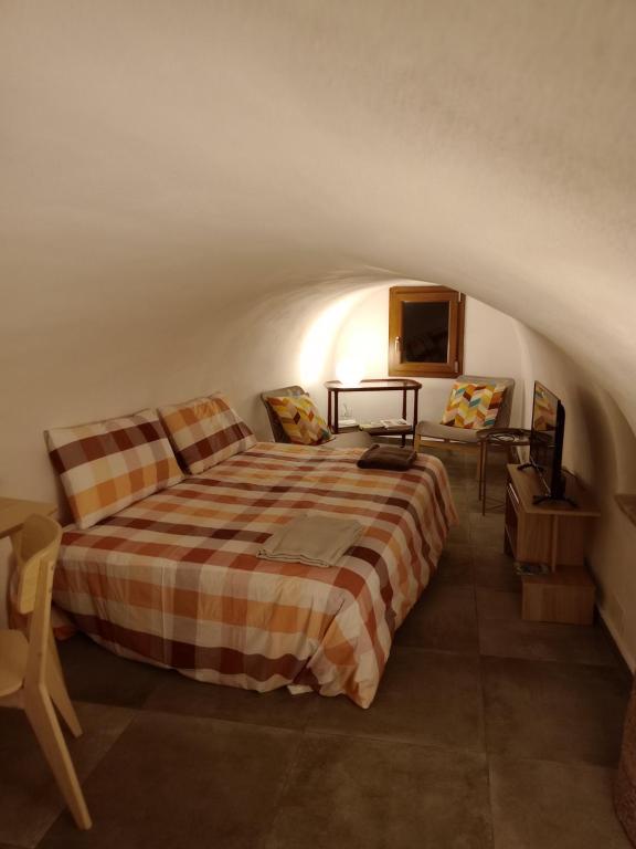 Postel nebo postele na pokoji v ubytování La Torretta