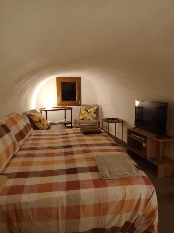 Postel nebo postele na pokoji v ubytování La Torretta