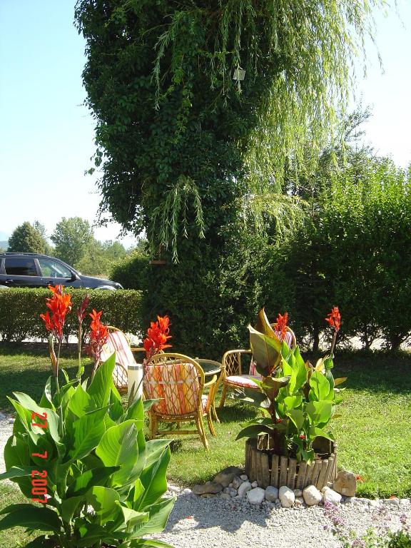 Zahrada ubytování Pri Ancki B&B Ljubljana suburbs