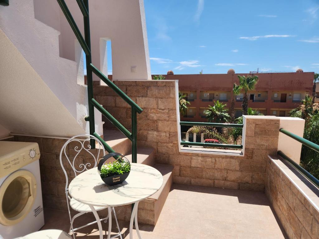 Balkón alebo terasa v ubytovaní ÁTICO DUPLEX ESPECTACULAR MARMOLADO con PISCINA PRIVADA!