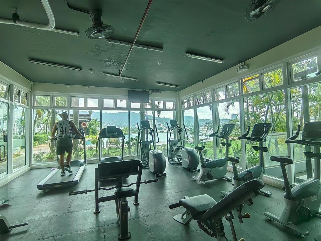 Fitness centrum a/nebo fitness zařízení v ubytování Mia Casa Cebu One Pavillon Place