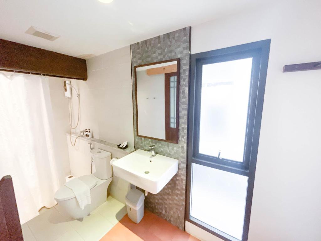 Koupelna v ubytování VIYA lodge