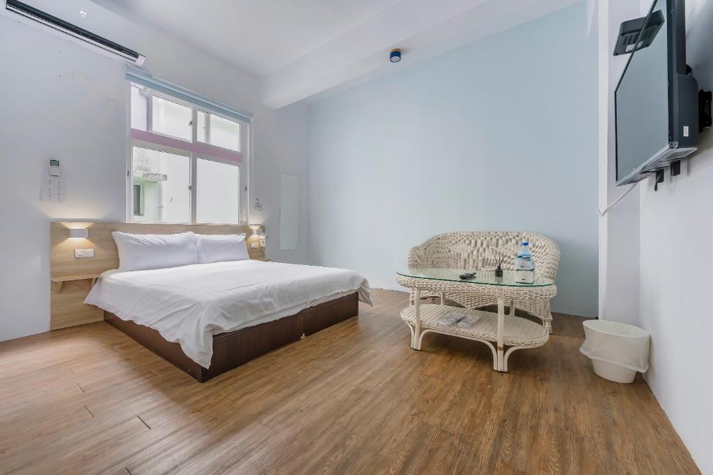 Postel nebo postele na pokoji v ubytování 5-1 Homestay