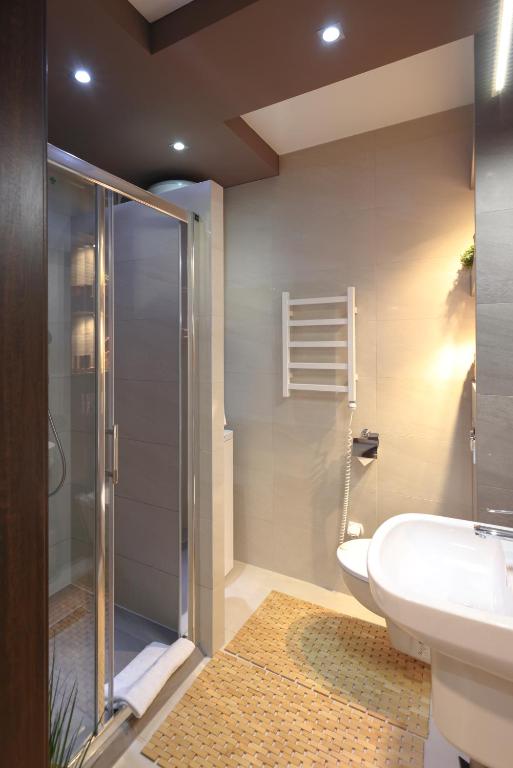 Kúpeľňa v ubytovaní APARTAMENT "NA MOCARNI"