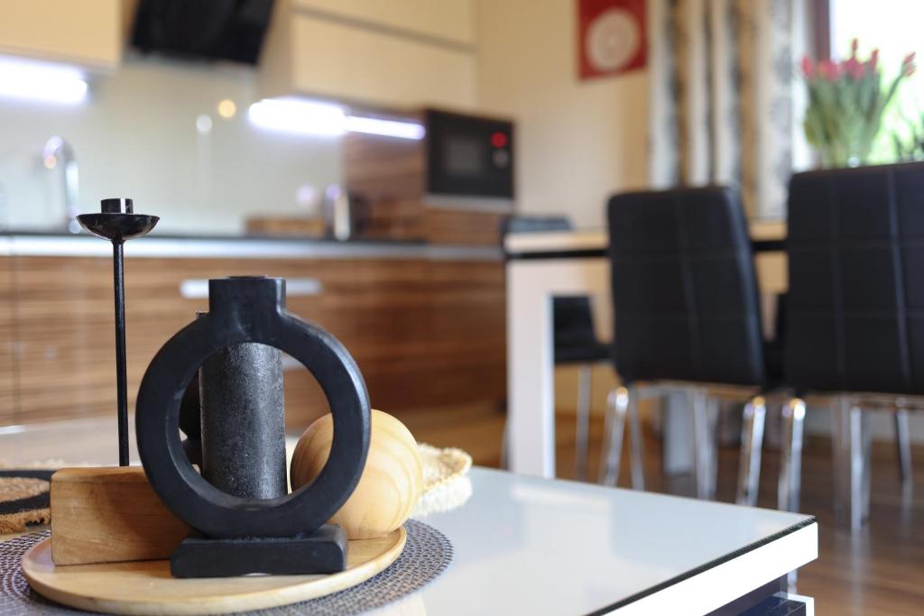 Kuchyňa alebo kuchynka v ubytovaní APARTAMENT "NA MOCARNI"