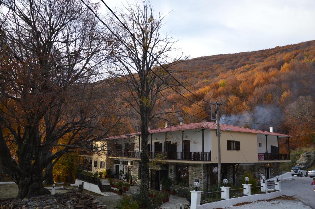 Widok na góry z tego hotelu