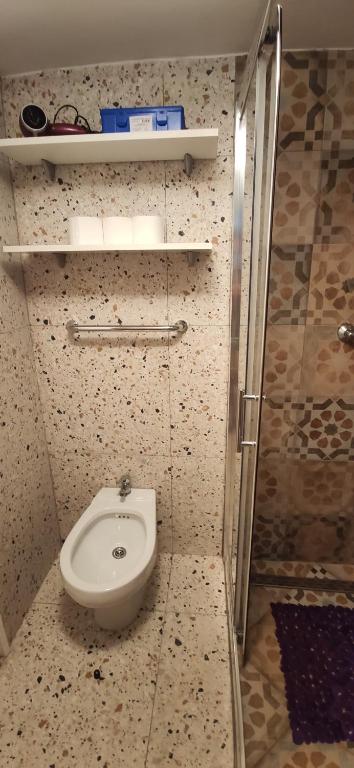 Koupelna v ubytování Studio Apartment Nihar