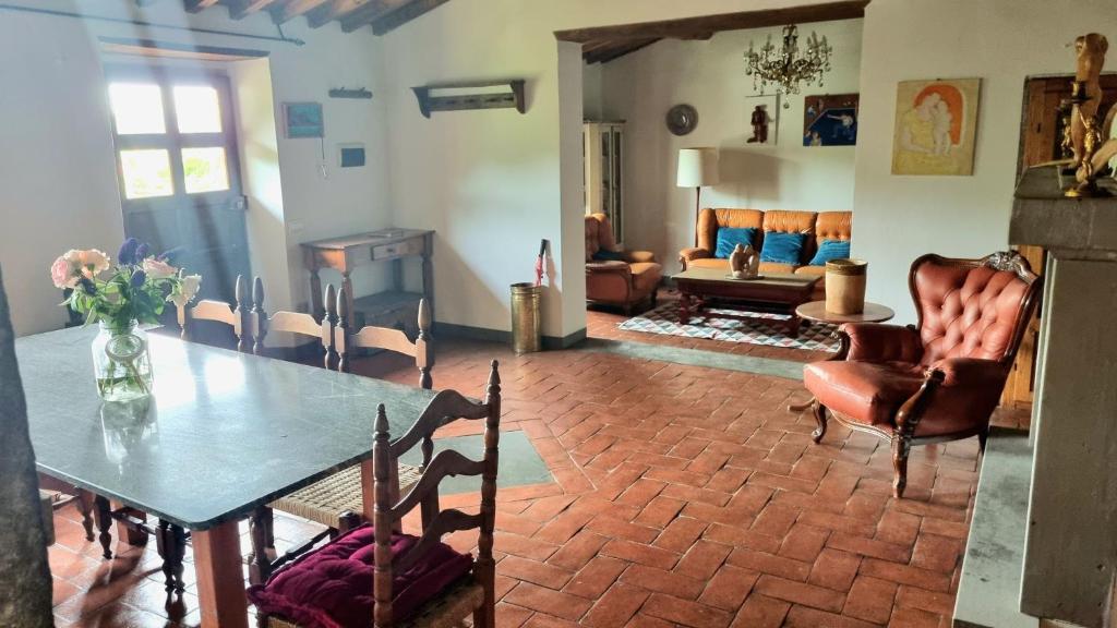 Posezení v ubytování Borgo San Michele Incisa Tuscany