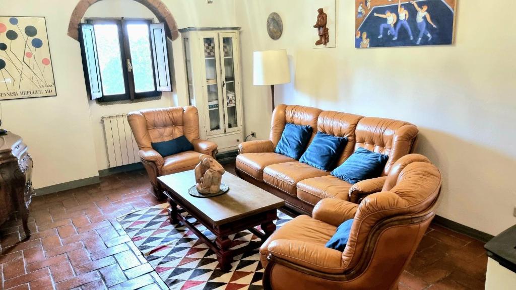 Posezení v ubytování Borgo San Michele Incisa Tuscany