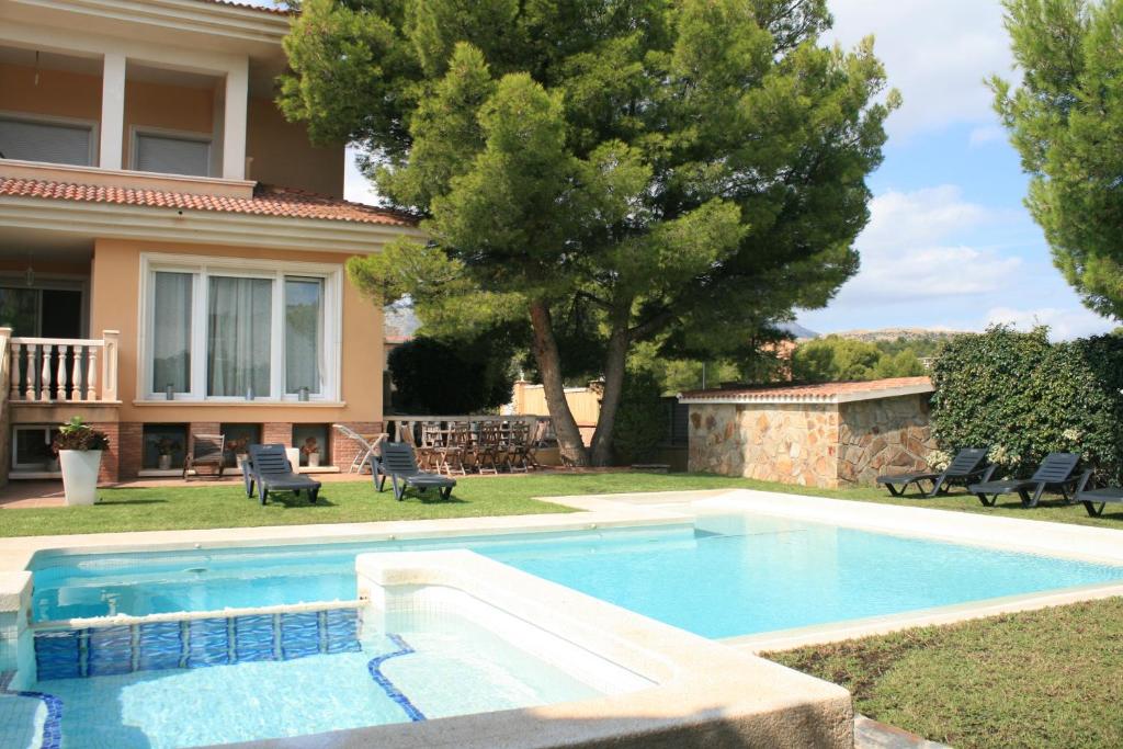 Πισίνα στο ή κοντά στο Villa Escandinavia