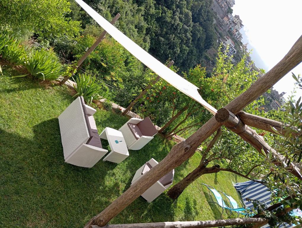 Zahrada ubytování Casa Mia