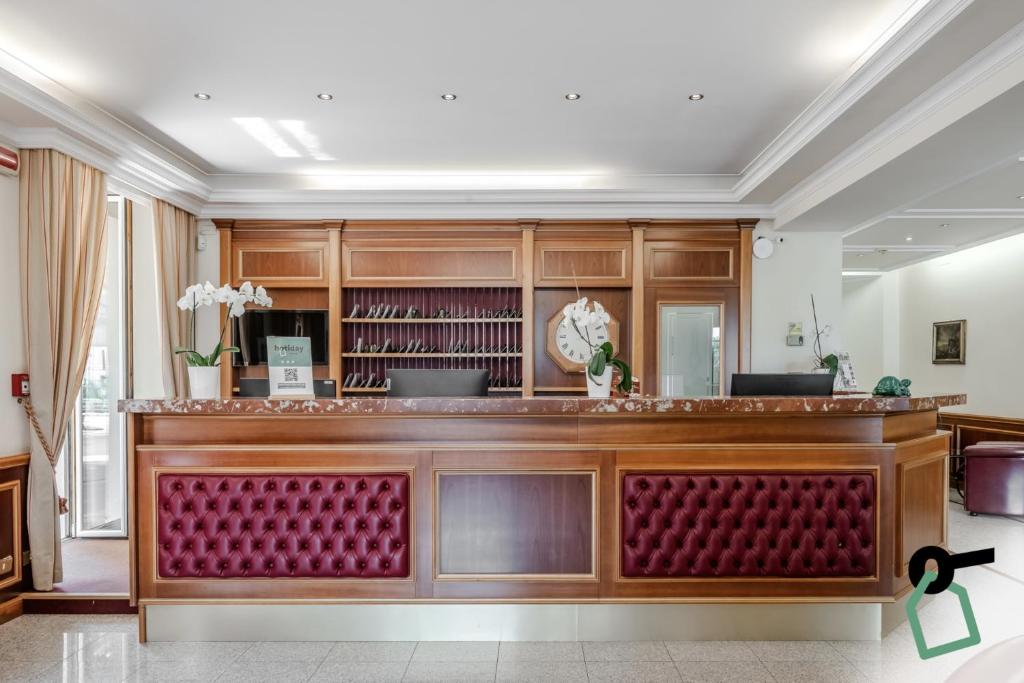 Lounge nebo bar v ubytování Hotiday Room Collection - Stresa