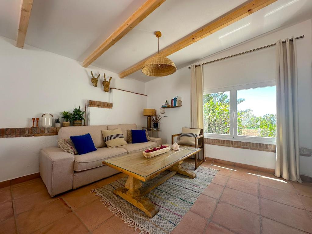 Posezení v ubytování VILLA CLAVERO EIGHT Premium Apt