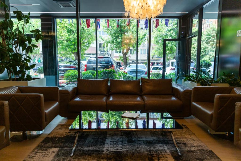 Posezení v ubytování Hotel Sirius
