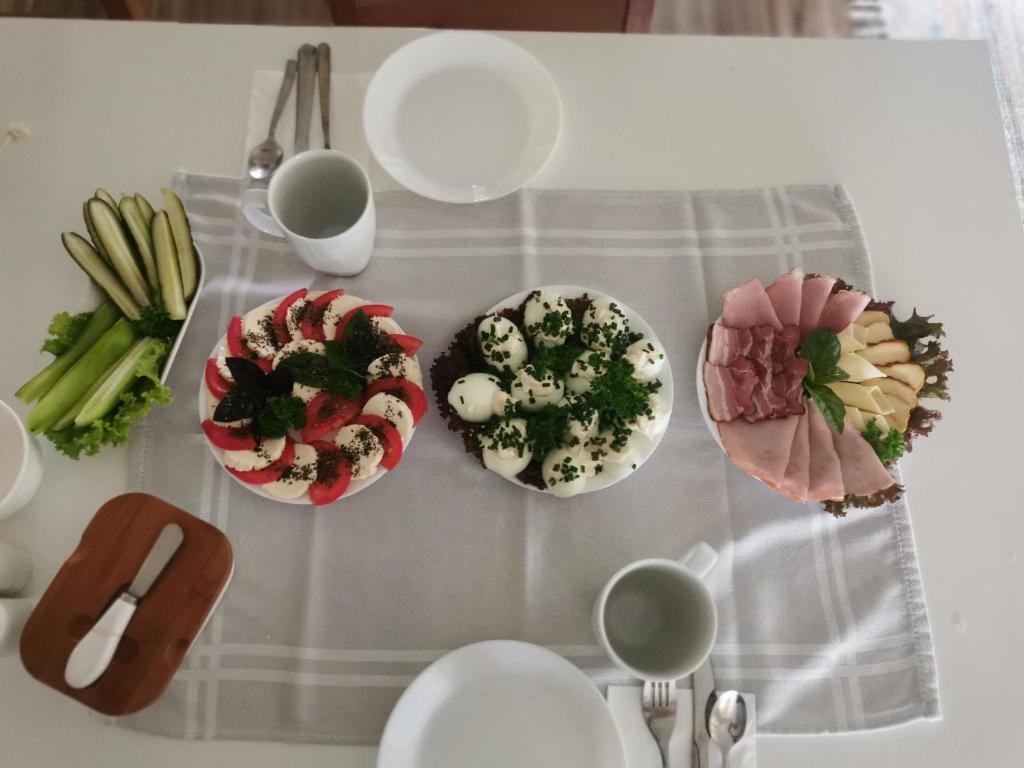 Jídlo v venkovského domu nebo okolí