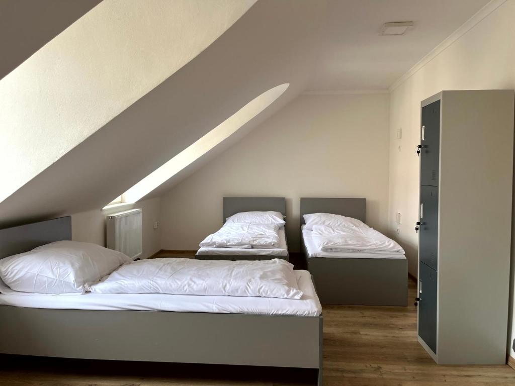 Letto o letti in una camera di Hostel Waltz