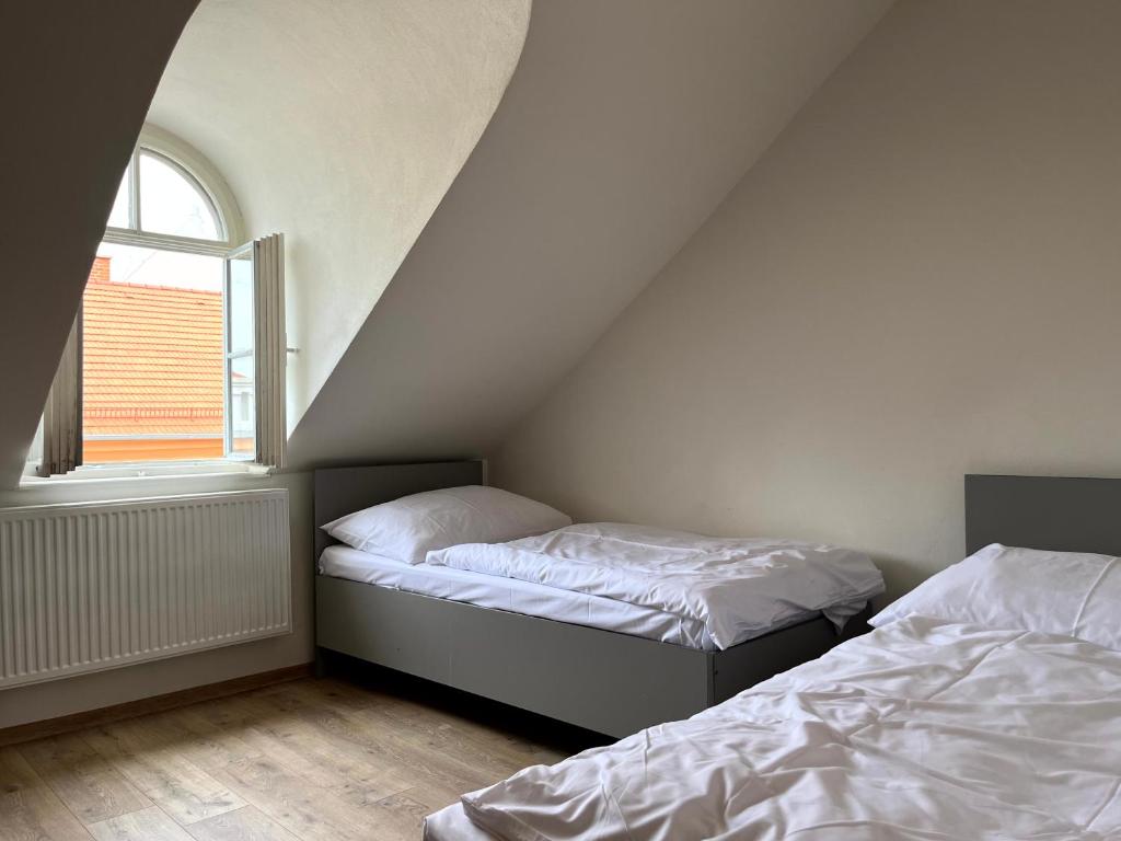Letto o letti in una camera di Hostel Waltz