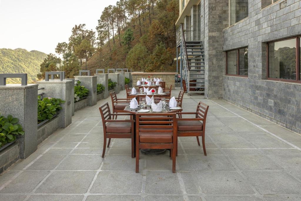 Balkón nebo terasa v ubytování The Zion Shimla