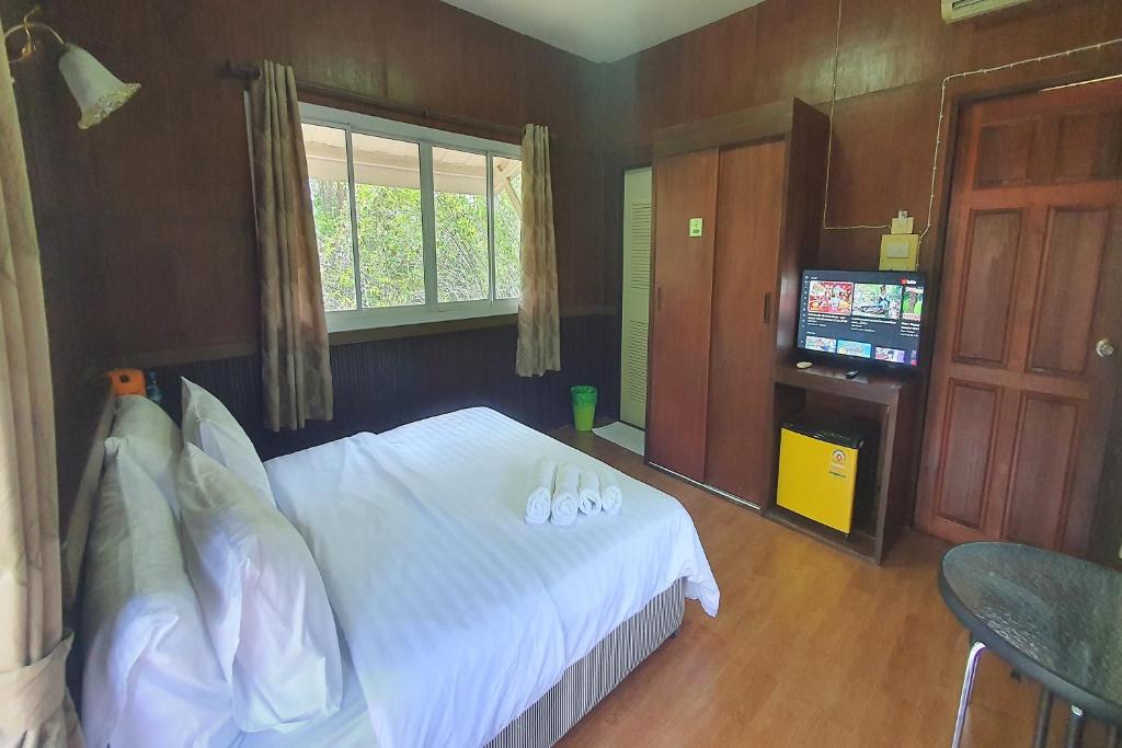 TV a/nebo společenská místnost v ubytování M Resort