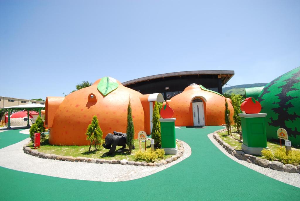 Aso Farm Land - Salle Familiale Avec Thème Orange - Zone De Rêve