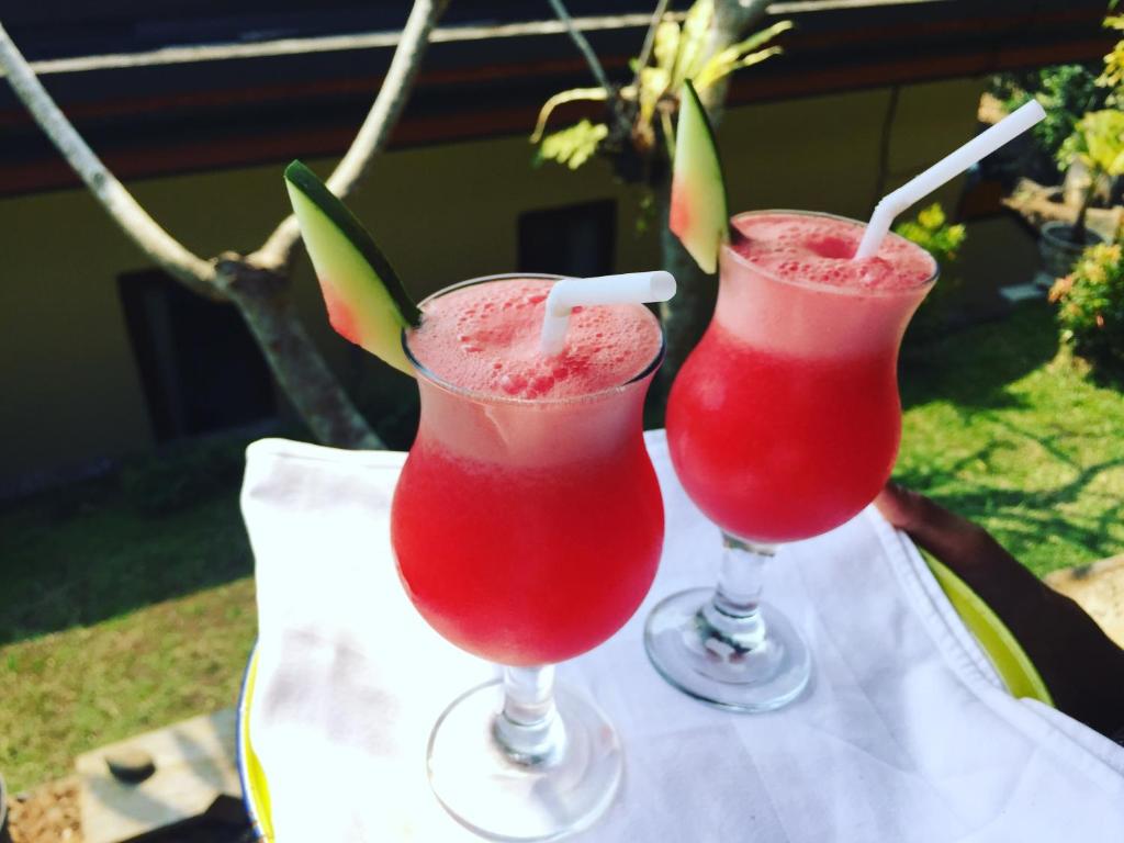 Nápoje v ubytování Ubud Wins Bungalow