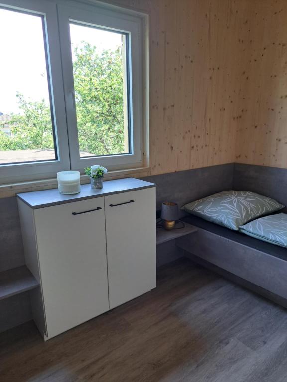Postel nebo postele na pokoji v ubytování Ferienhaus und Ferienappartements Brunner