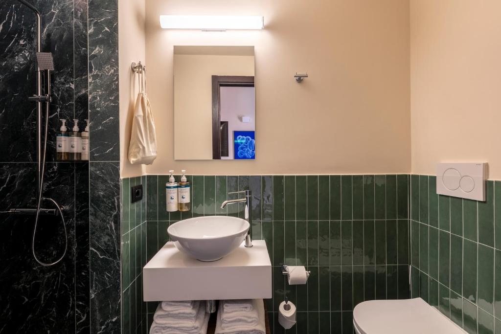 Koupelna v ubytování Numa Rome Barberini