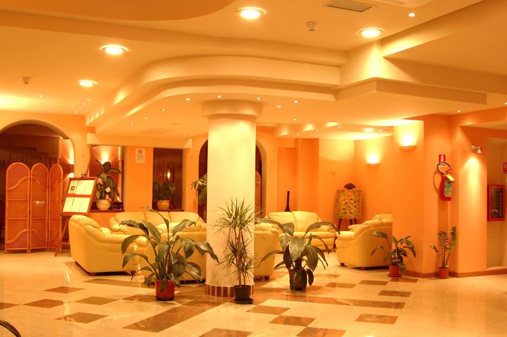 Posezení v ubytování Athena Palace Hotel