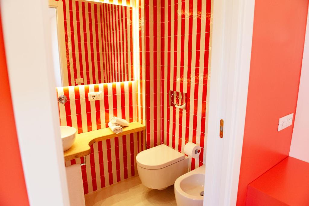 Koupelna v ubytování B&B Caporivo