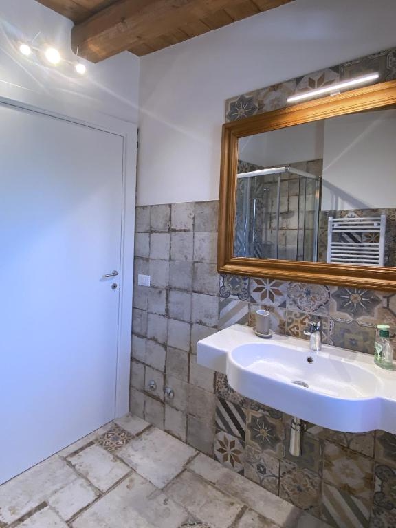 Koupelna v ubytování Le Tre Lune B&B