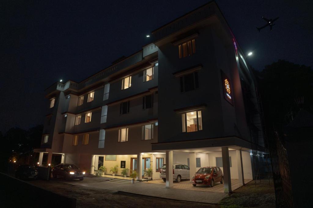 Budova, kde se apartmán nachází