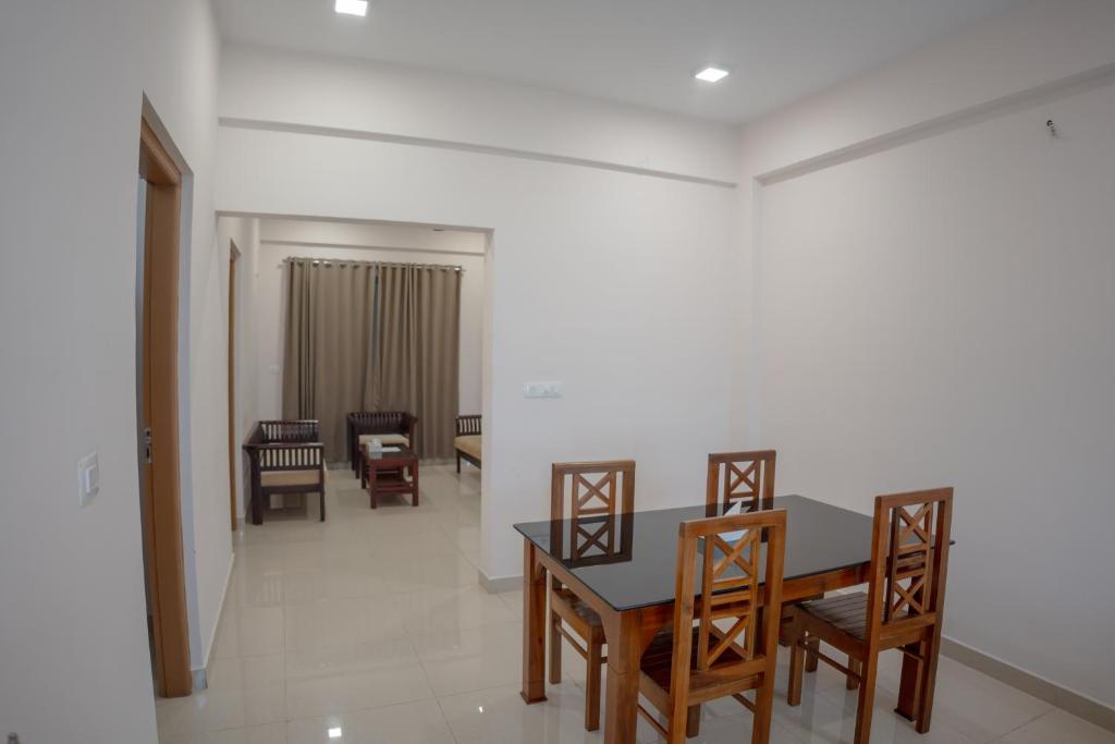 Posezení v ubytování Daffodils Luxury Airport Suites