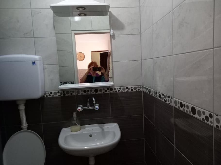 Koupelna v ubytování Apartman medju borovima 2