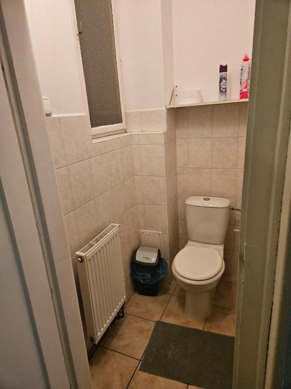 Koupelna v ubytování Black Style ROOMS Moravske namesti