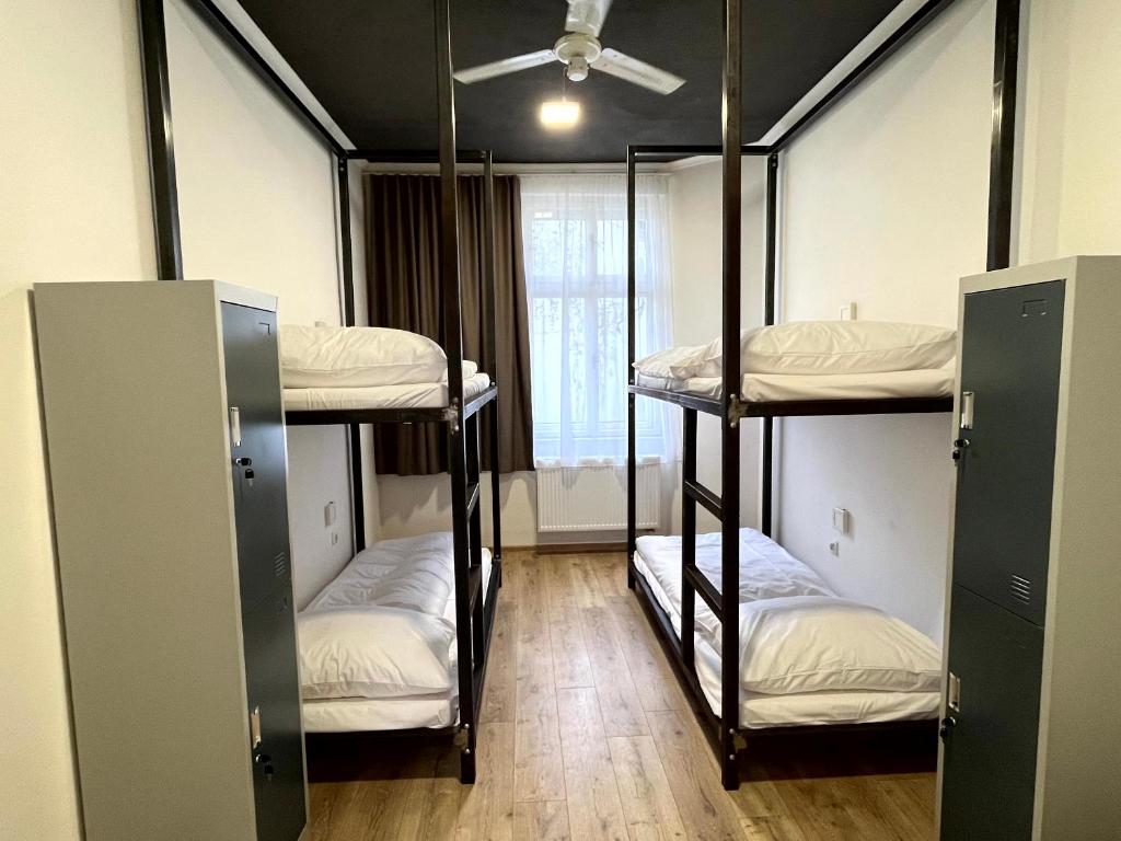 Letto o letti in una camera di Hostel Waltz
