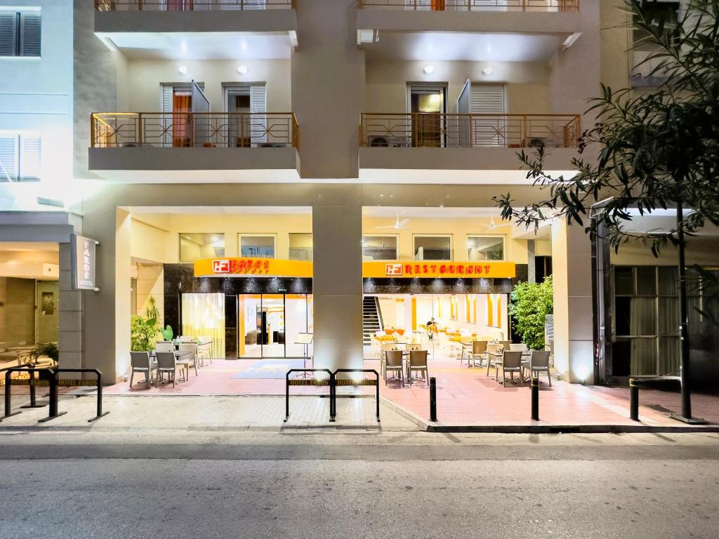 Budova, kde se hotel nachází