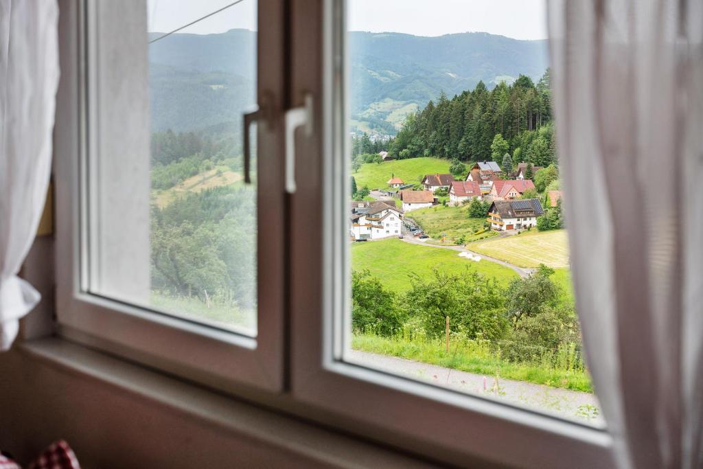 Nespecifikovaný výhled na hory nebo výhled na hory při pohledu z apartmánu